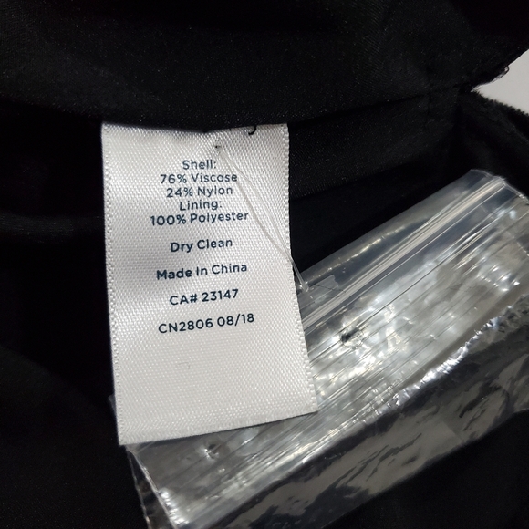 Talbots RSVP Floral Velvet Burnout Blouse Top Black Size 3X Witchy Whimsigoth - Picture 10 of 11